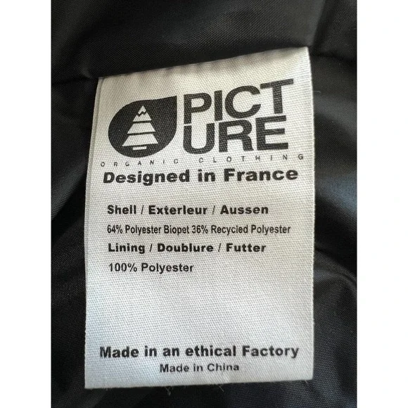 PICTURE EXPEDITION LINEサイズM Picture Expedition Line Jacket Mens Sz XL Ski Snowboard